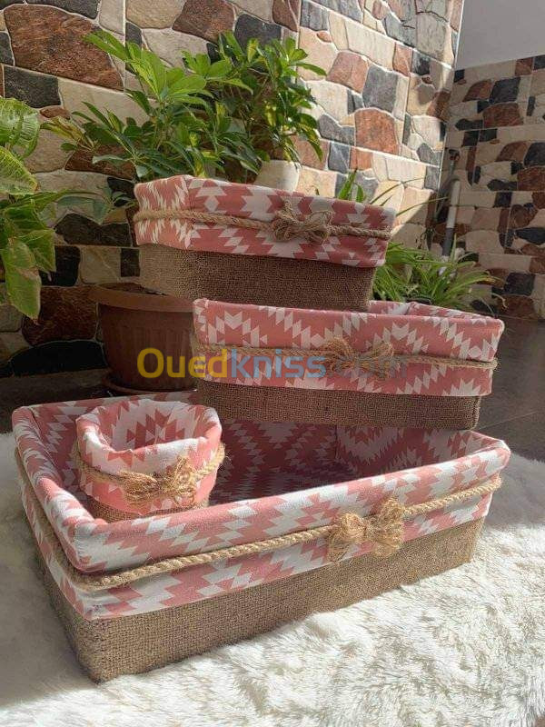 Paniers de rangement  منظمات 