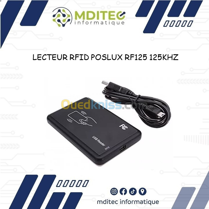 LECTEUR RFID POSLUX RF125 125KHZ