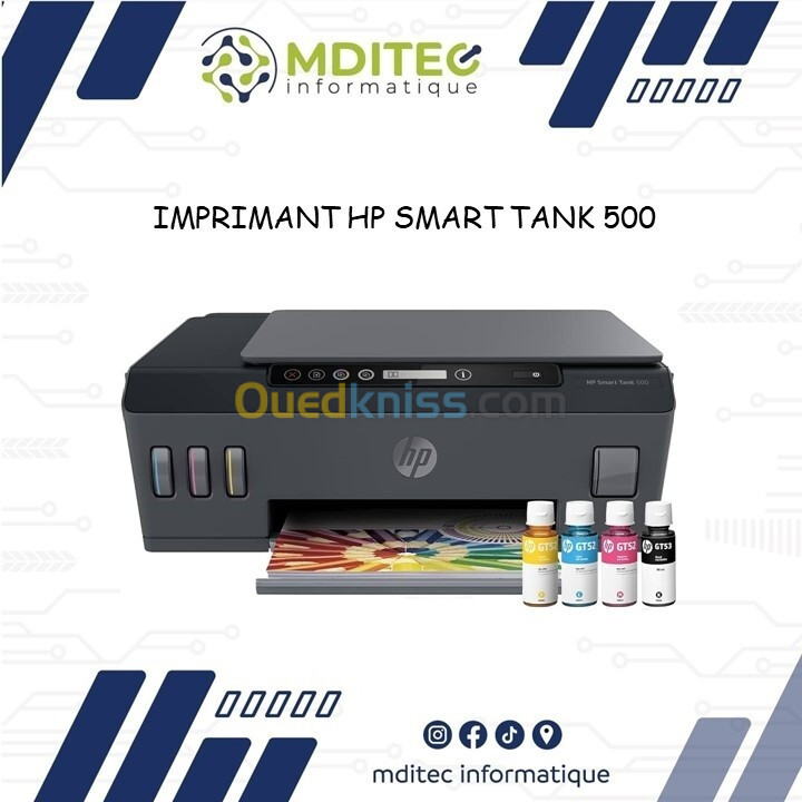 IMPRIMANT HP SMART TANK 500