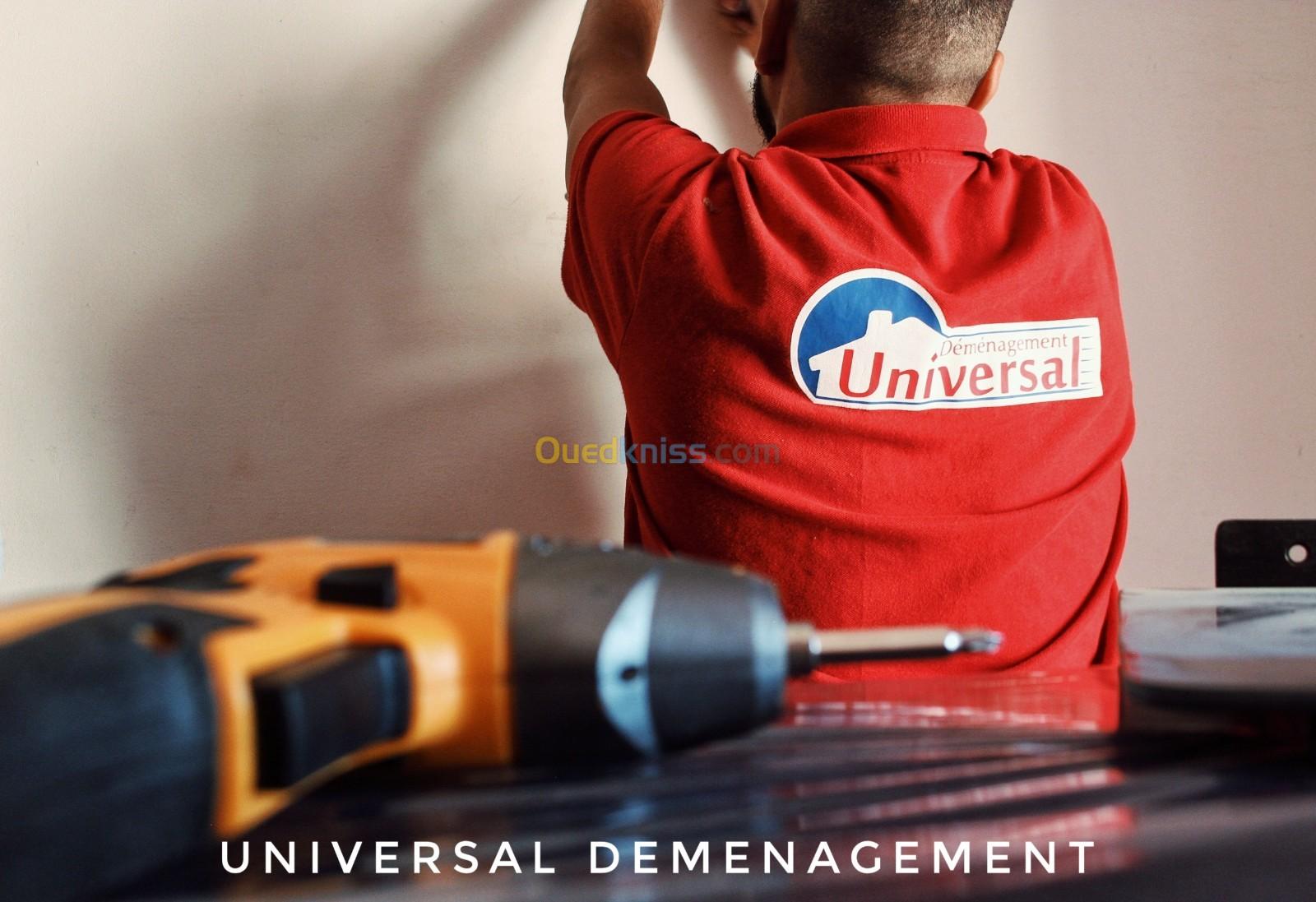 SERVICE SPÉCIAL DE DÉMÉNAGEMENT :"UNIVERSAL DÉMÉNAGEMENT"