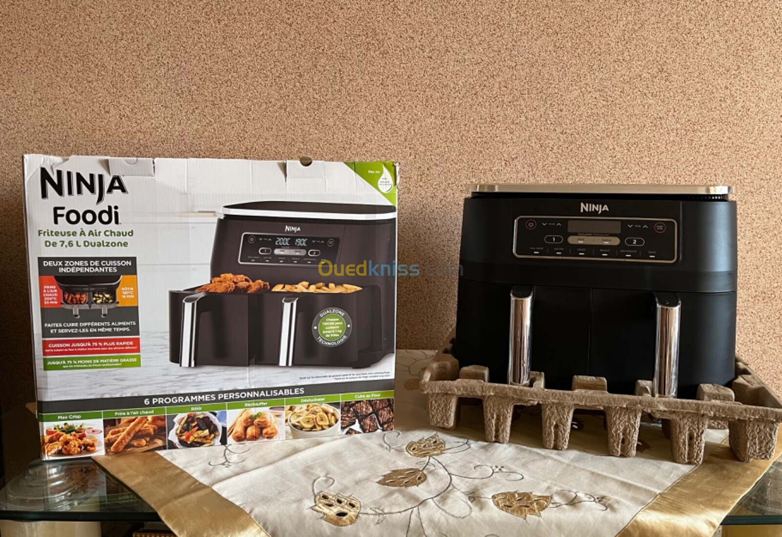 Air fryer ninja 7.6L neuf (friteuse sans huile) 