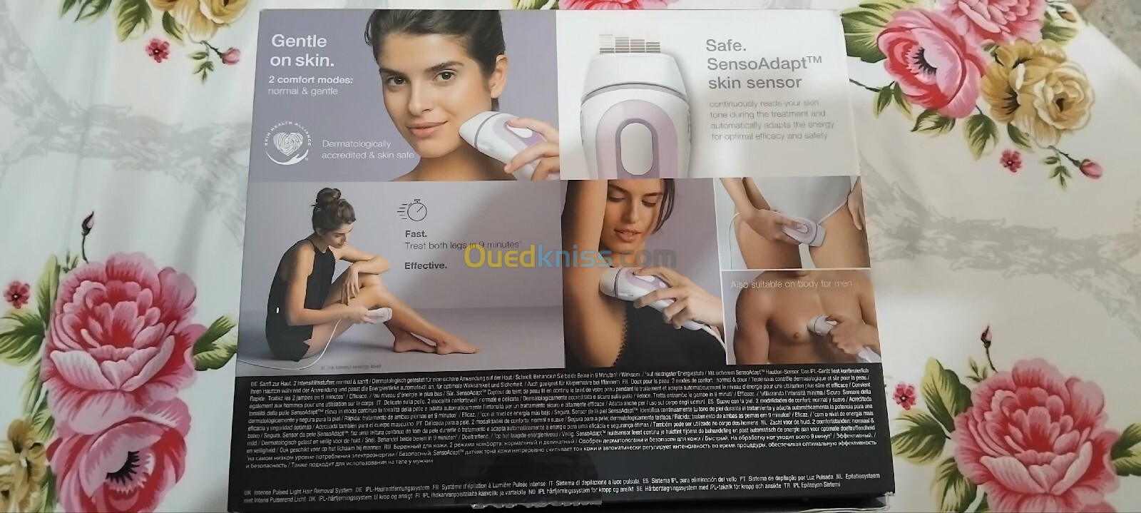 Appareil d'épilation laser braun silk expert pro3 habta caba