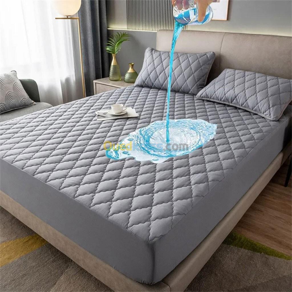 Drap Housse Protection de Matelas en Coton épaissi matelassé