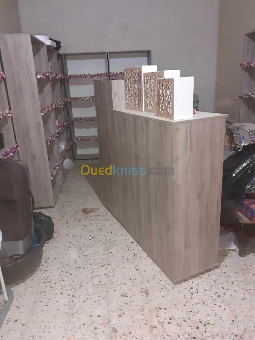 étagère comptoir إطجار و كونطوار 