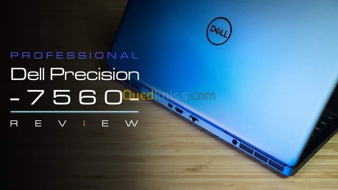  DELL PRECISION 7560 station /I9-11950H/RAM 32GB/DISK 1TB SSD/ NVIDIA QUADRO RTXA2000 4GB ECRAN 4K