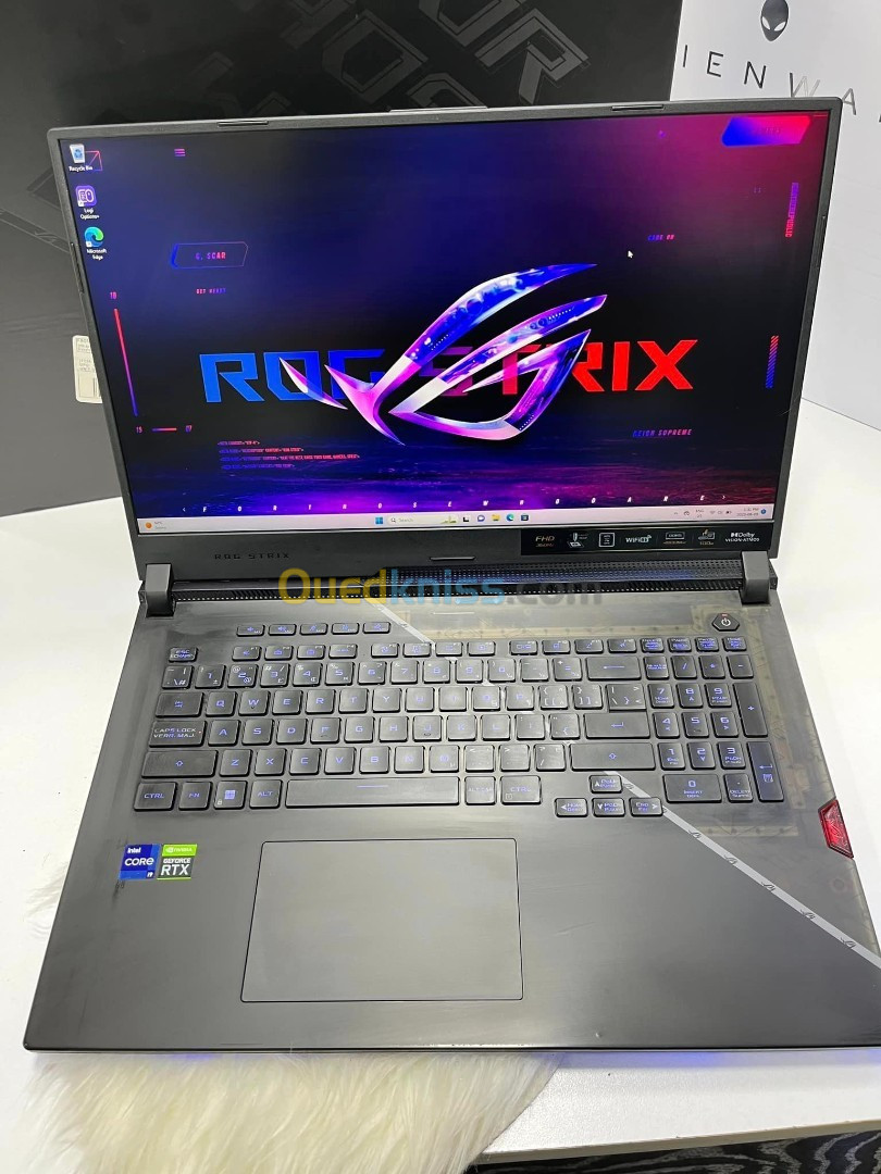 ASUS ROG STRIX SCAR 17 2022 J/I9-12900H/64GB DDR5 /1TERA SSD/ RTX 3070TI/ 17.3  FUHD IPS  360HZ