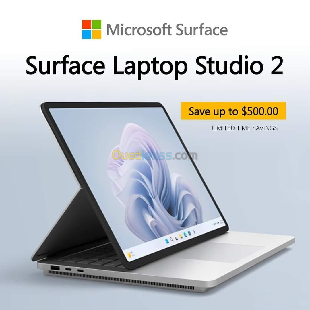 MICROSOFT SURFACE LAPTOP STUDIO 2 2024 /I7-13700H 5GHZ/RAM 16GB/512GB SSD/RTX 4050 6GB TACTILE