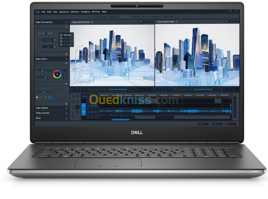 DELL PRECISION 7770 2023 station travail/I7-12850HX 5.5GHZ/RAM 32GB DDR5/1TB SSD/RTXA3000 12GB/17 P