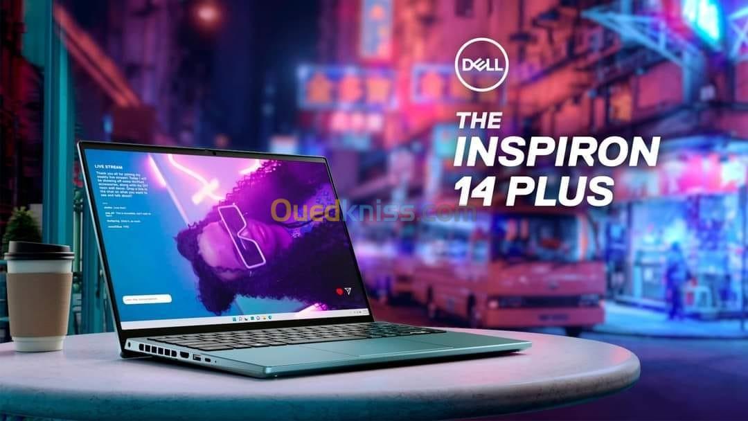 DELL INSPIRON 14 PLUS 7420/intel I7 -12700H/ram 16gb ddr5/NVIDIA RTX 3050 /ecran 14  pouce 2.5K 60HZ