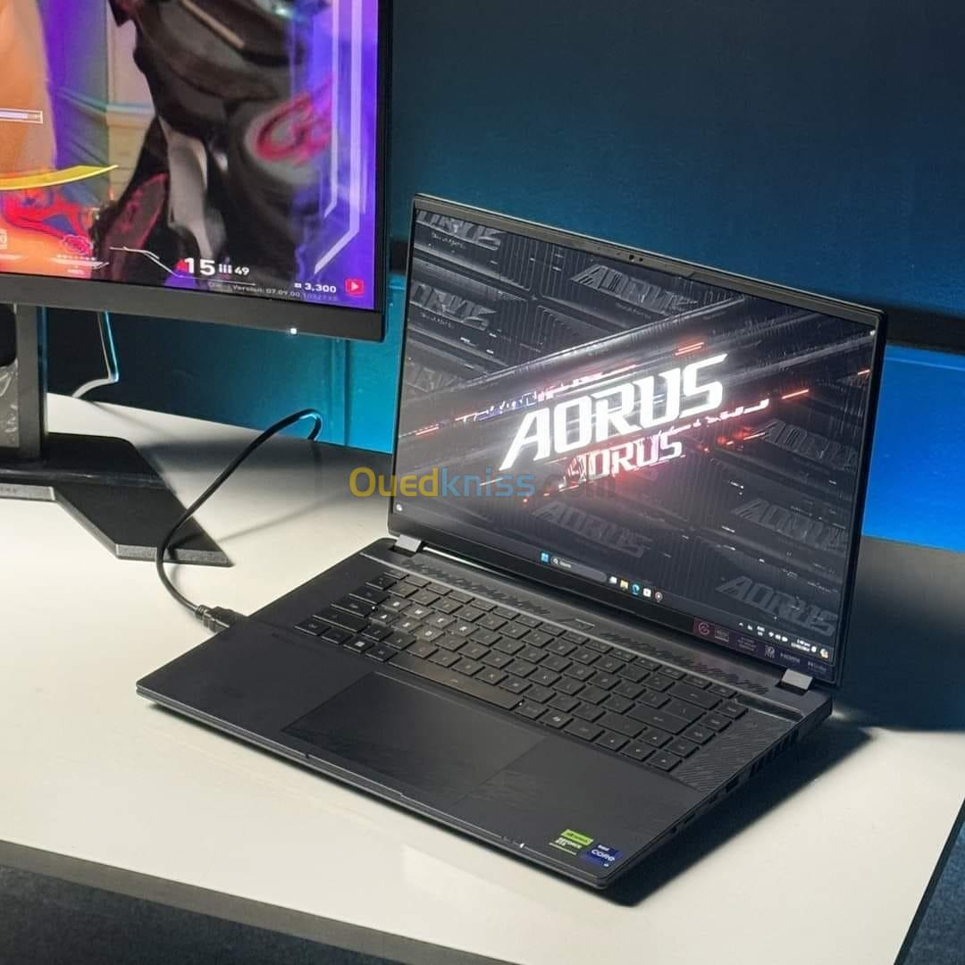 GIGABYTE AORUS 16X AI /INTEL I9-14900HX/RAM 16GB DDR5/DISK 2TB/RTX 4070 8GB150WATT/ 16.1" QHD+ 165Hz