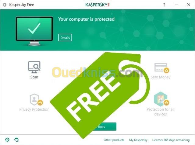 Kaspersky Gratuit Pour Une Année