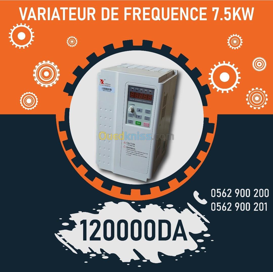 VARIATEUR DE VITESSE 7.5 KW 