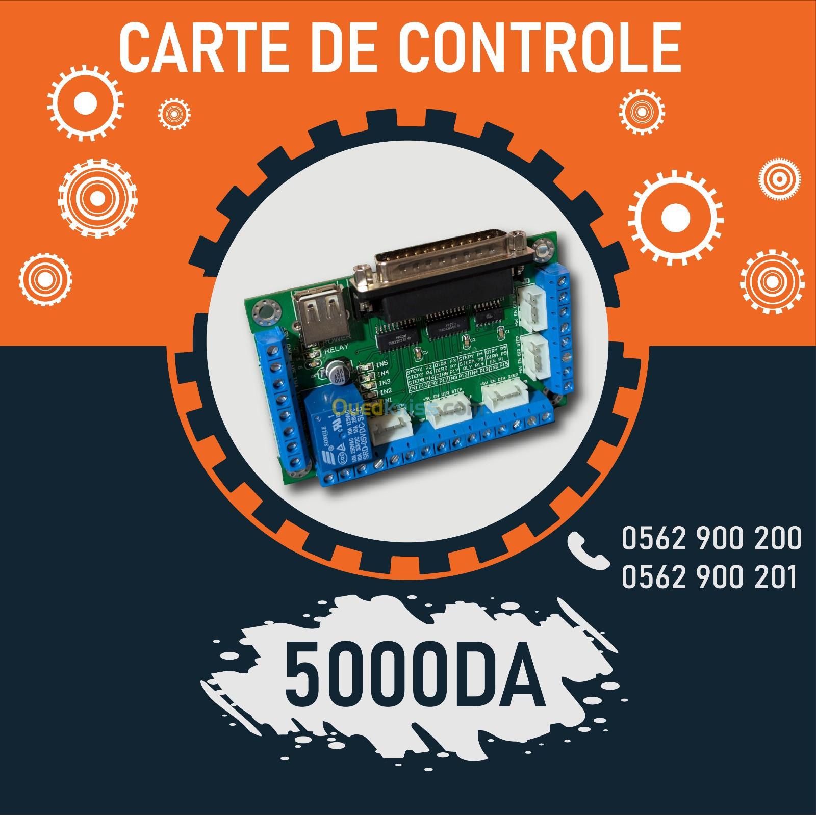 CARTE DE CONTROLE MACH 3