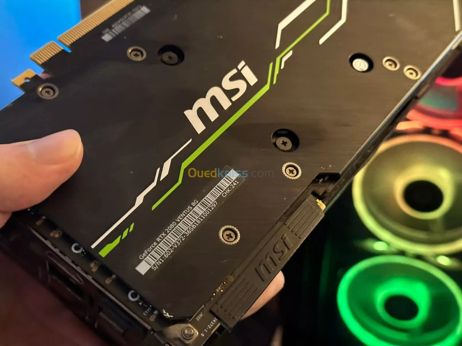 Nvidia RTX 2080 MSI VENTUS