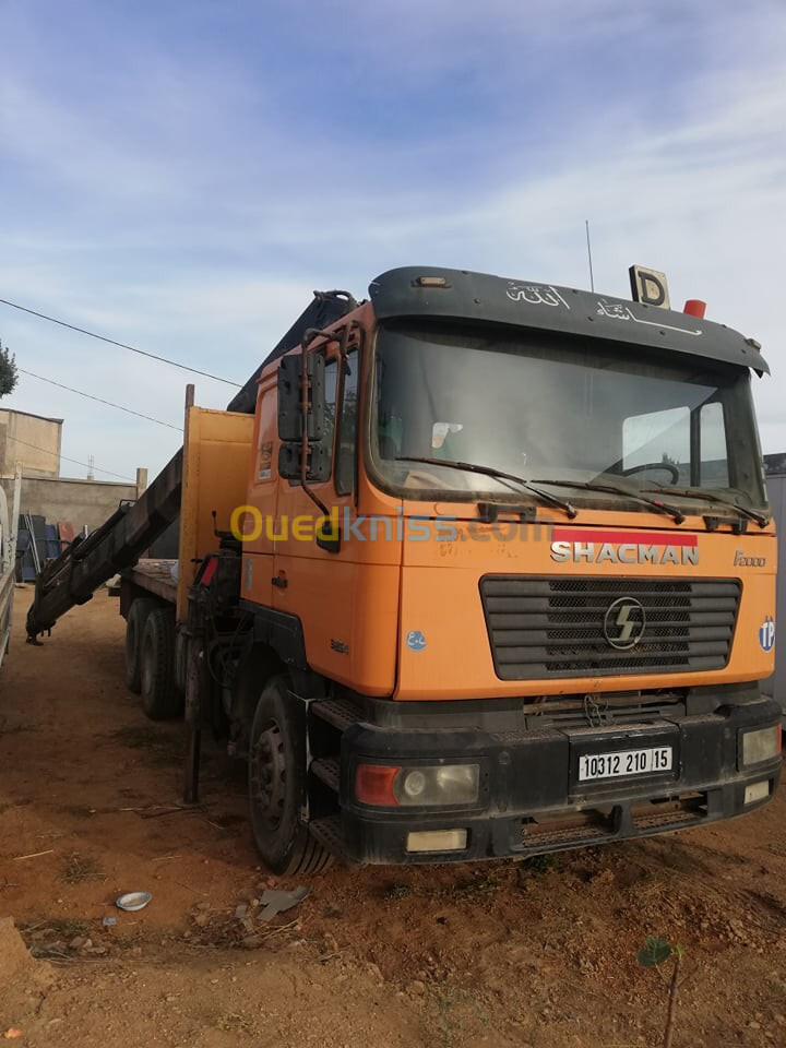 Camion grue Shacman 2010