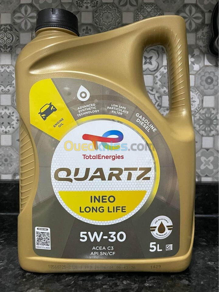 Huile moteur Total Quartz 5w-30