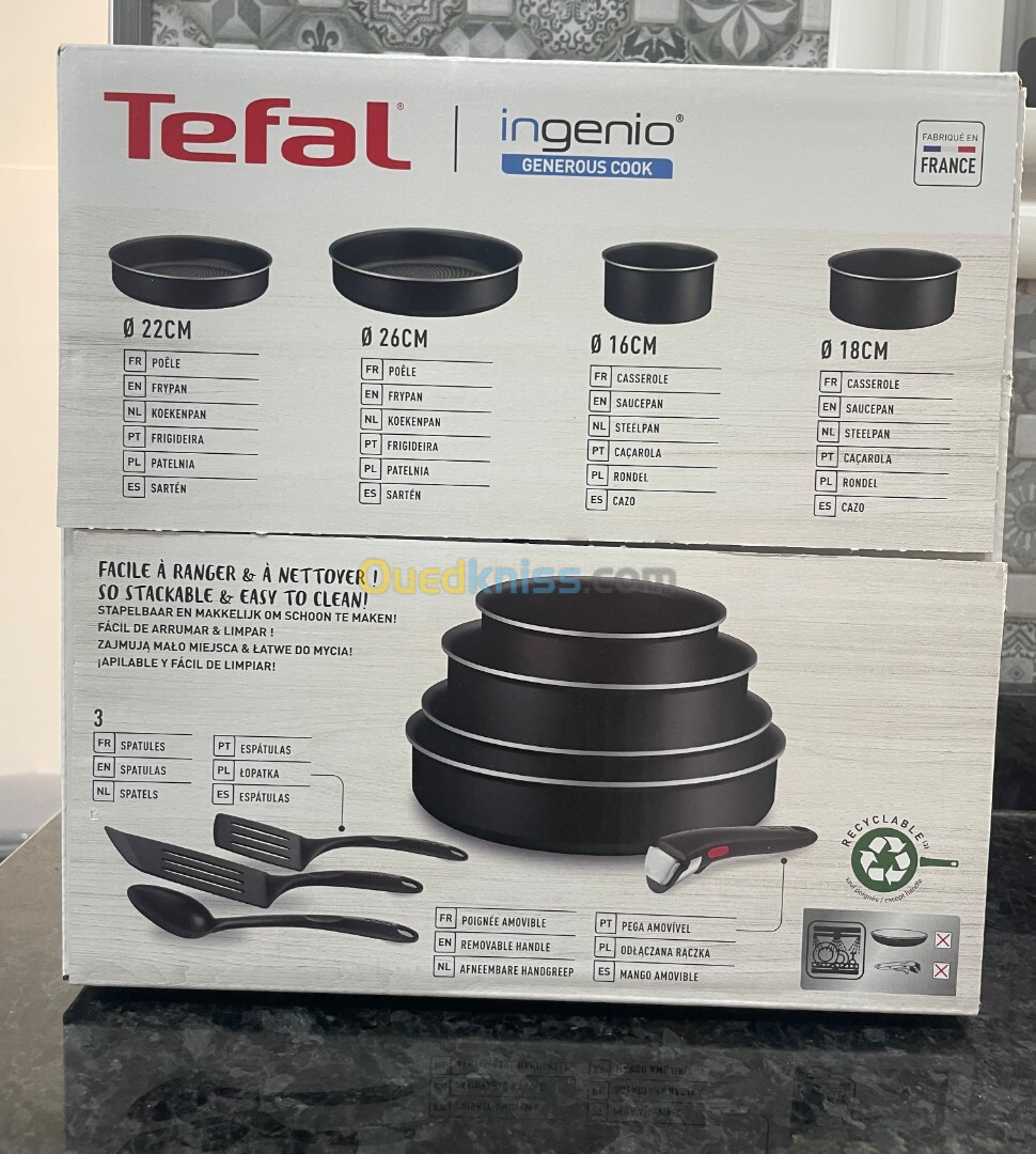 Batterie Tefal 8 pièces