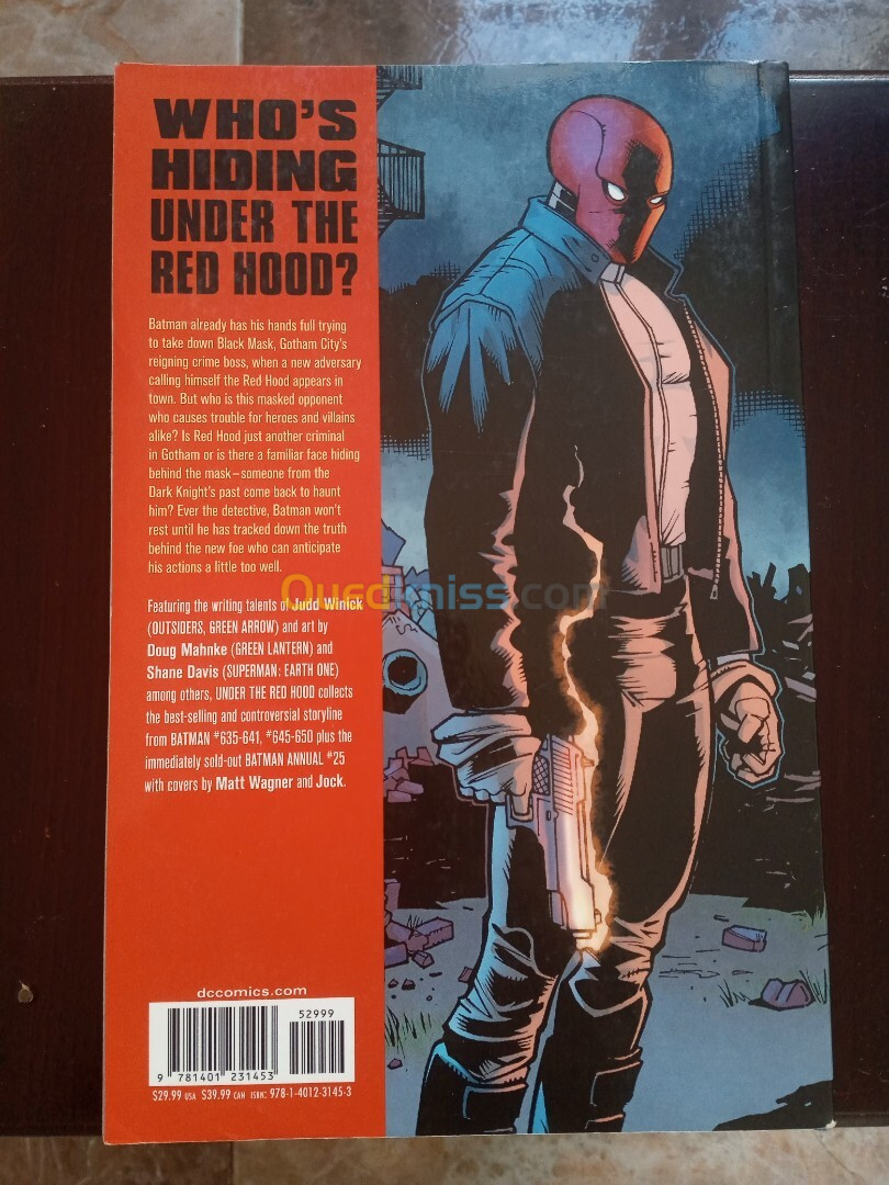 Batman Under The Red Hood Comic Bock