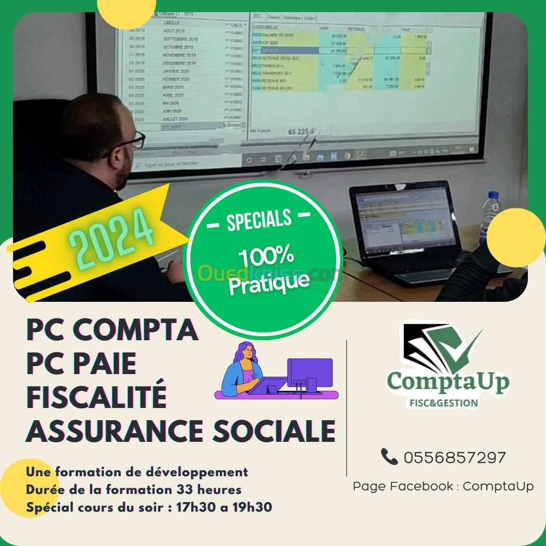 formation pratique comptable et GRH