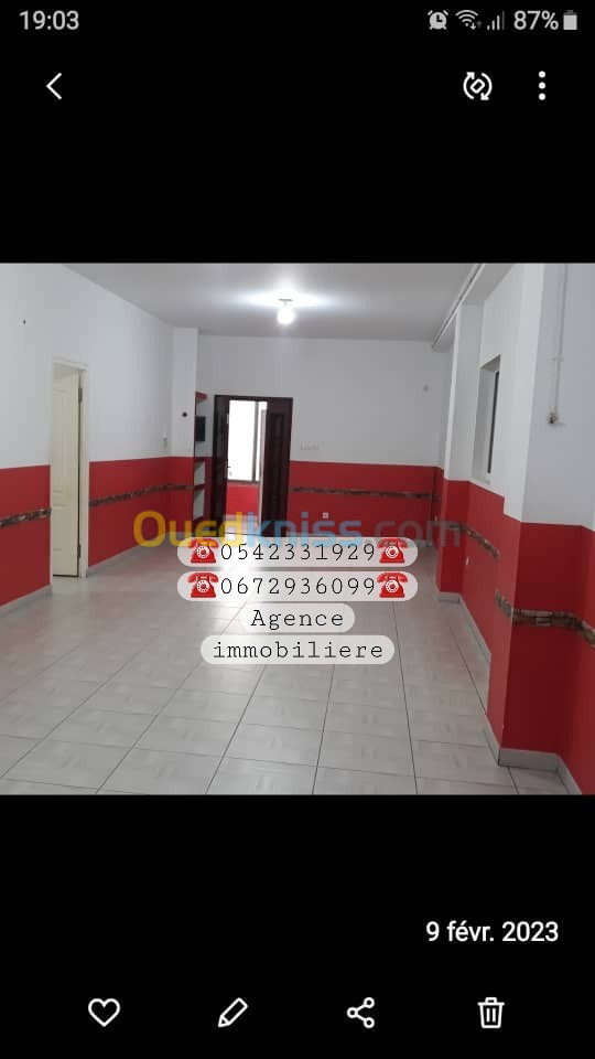 Location Appartement F6 Alger Bir mourad rais