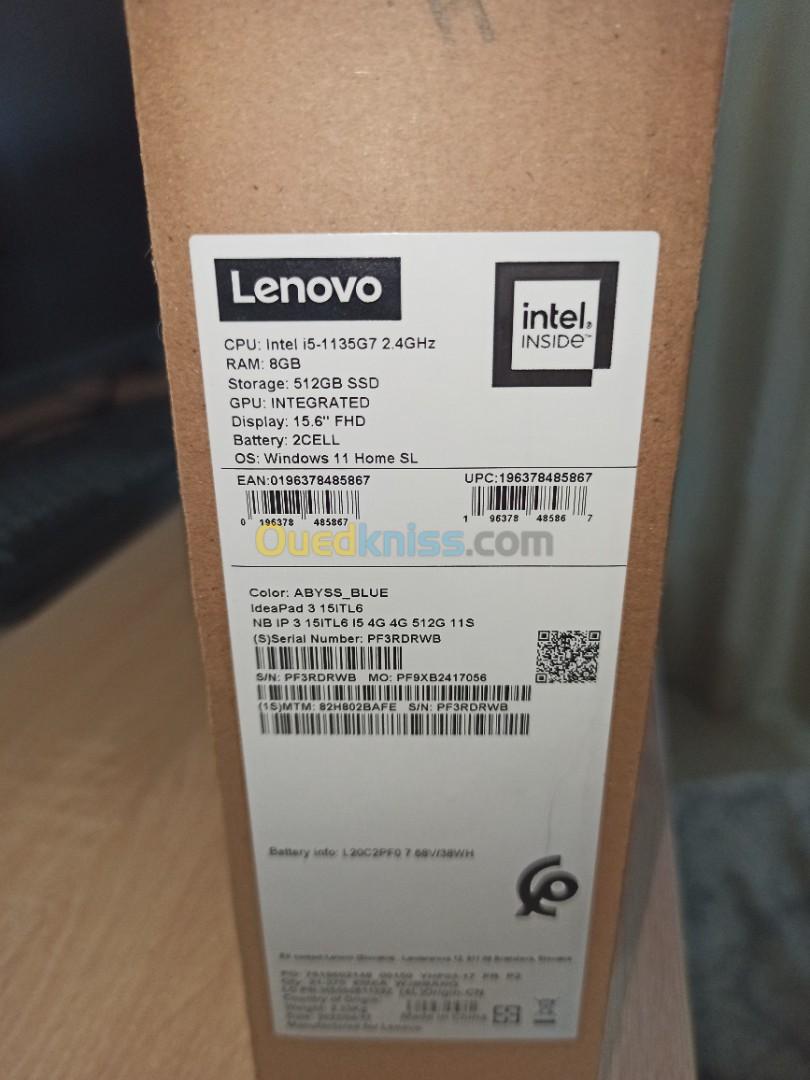 Lenovo IdeaPad i5 11generation jamais utilisé 