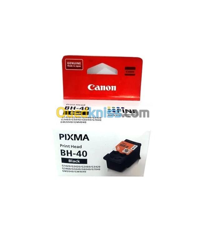 CANON BH-40 NOIR ET CH40 COULEURS - PACK TÊTE D'IMPRESSION ORIGINAL - JET D'ENCRE THERMIQUE -