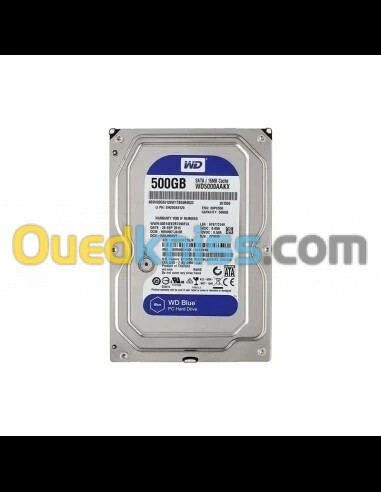 DISQUE DUR HDD INTERNE 3.5" 250GB  / 320 GB /  500GB  /   1TB  SATA WD/SEAGATE/HITACHI/TOSHIBA  VENTE EN GROS !