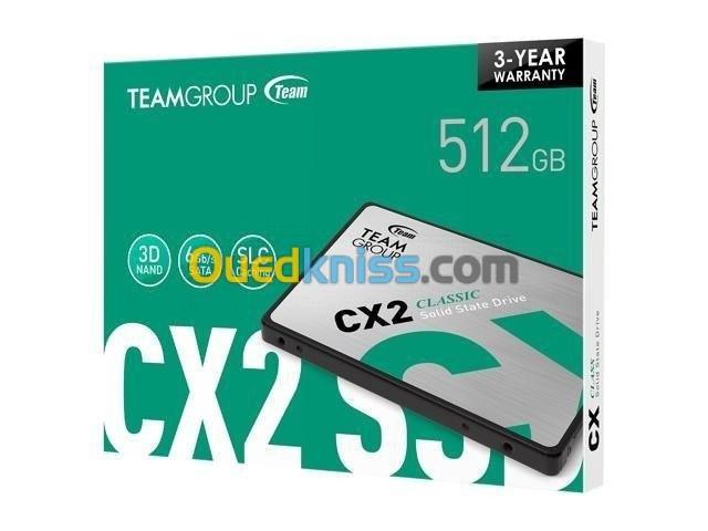 TeamGroup SSD CX2 512GB SATA 2.5"