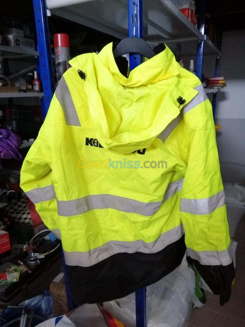 Veste de travail imperméable doubler originale venu de France 