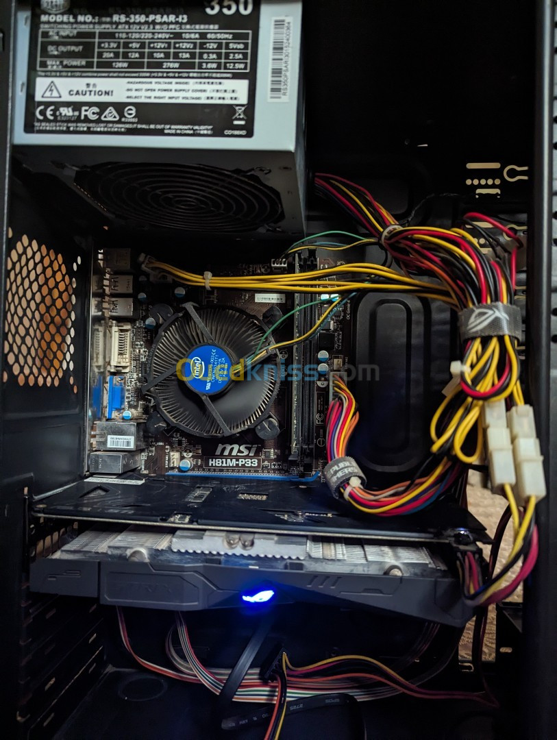 Pc fih Gtx 1050 I3 4éme 8Go ram 500 ssd