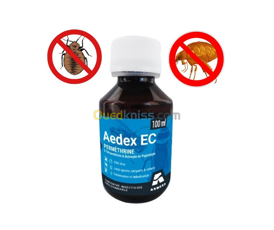 insecticide aedex sc 100ML anti punaises de lit et puces