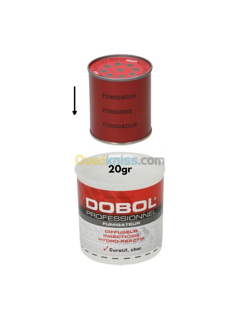 Fumigène professionnel DOBOL 20gr