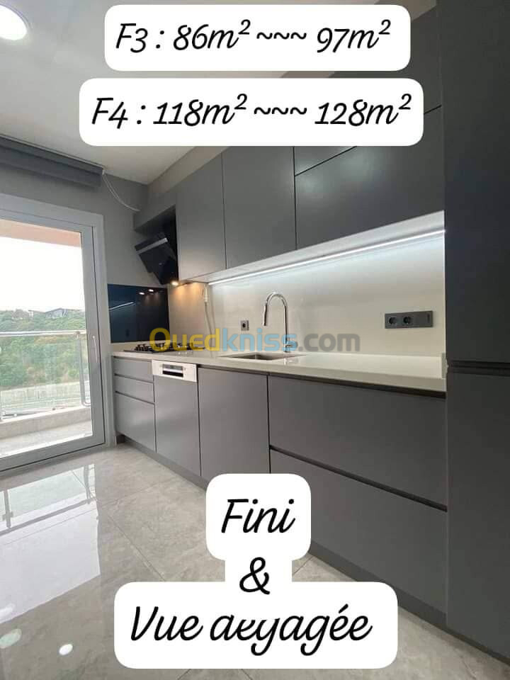 Vente Appartement F3 Alger Bordj el kiffan