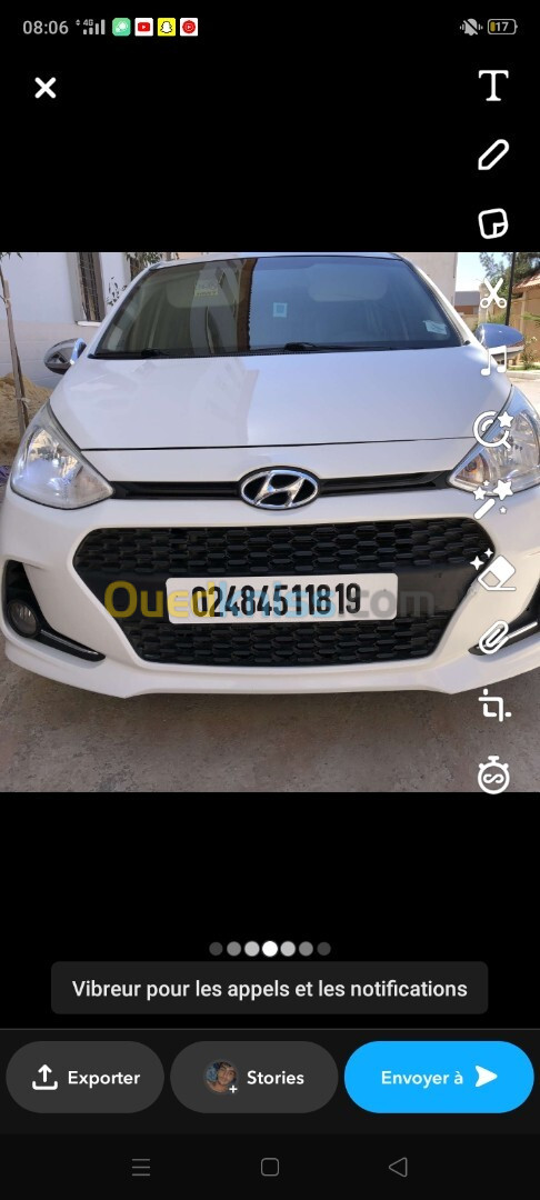 Hyundai Grand i10 2018 Restylée DZ