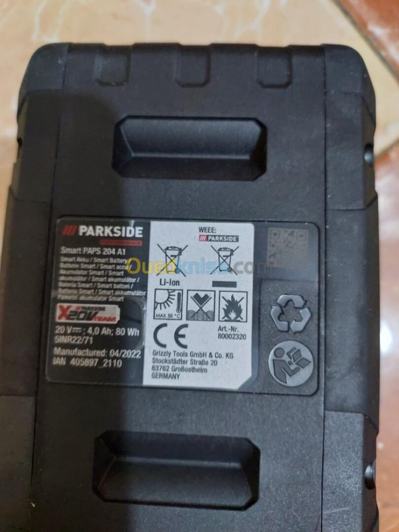 Batterie PARKSIDE 20v 4Ah (Bluetooth)