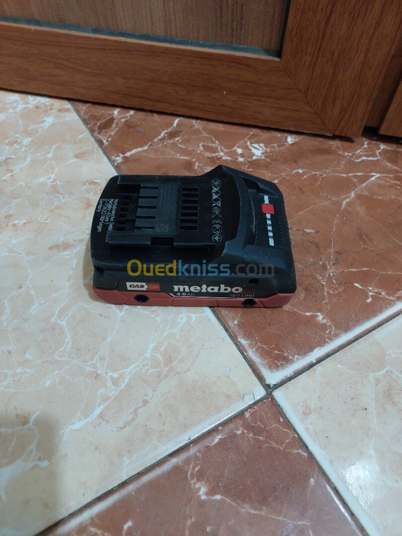 Batterie Metabo 18v 4Ah Li HD