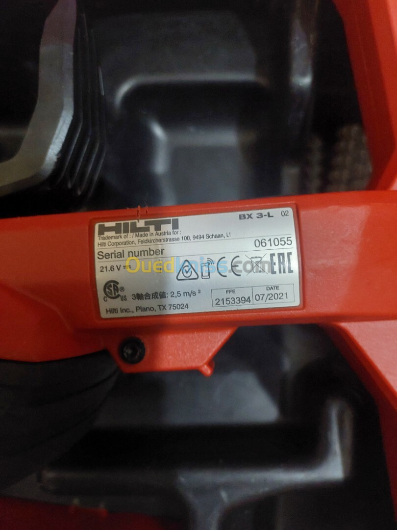 Cloueure Hilti BX-3 (Austria - 2021)