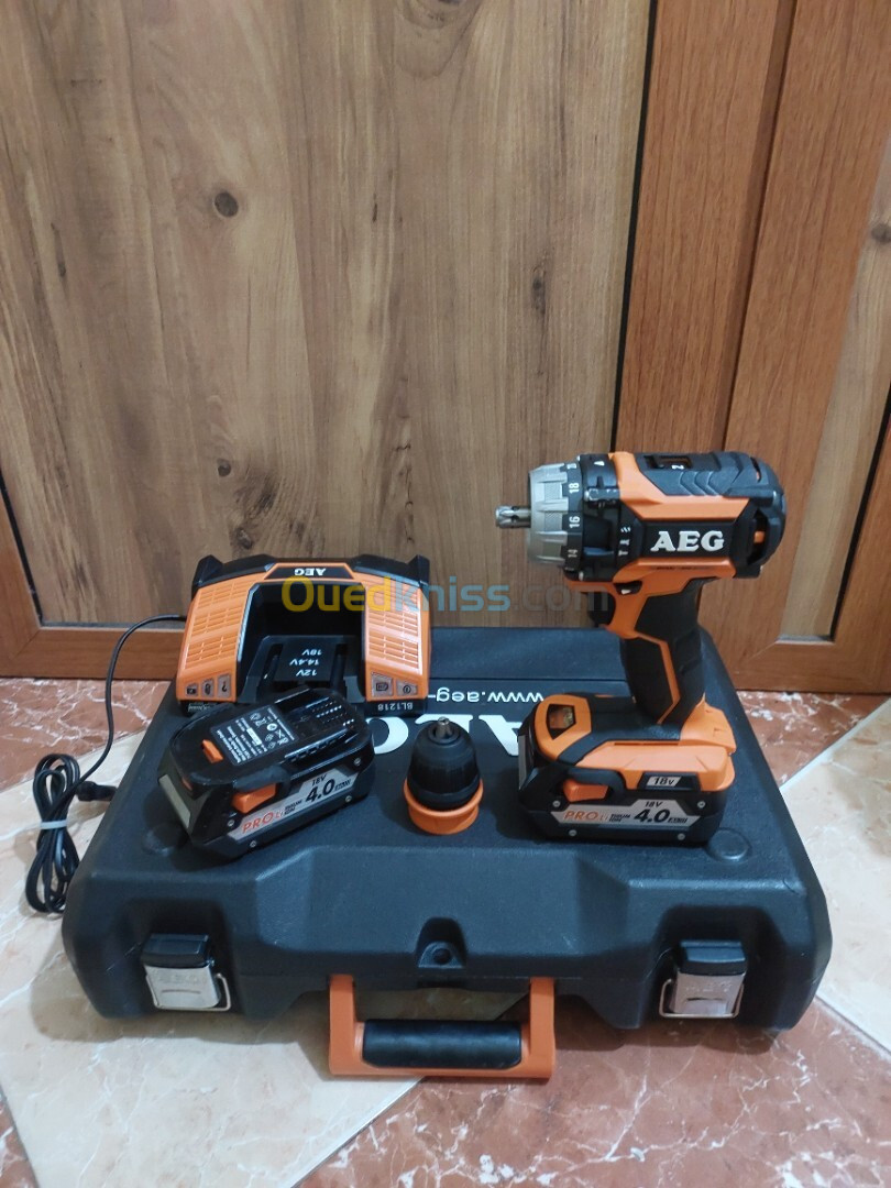 Visseuse AEG 18v 4Ah (Brushless)