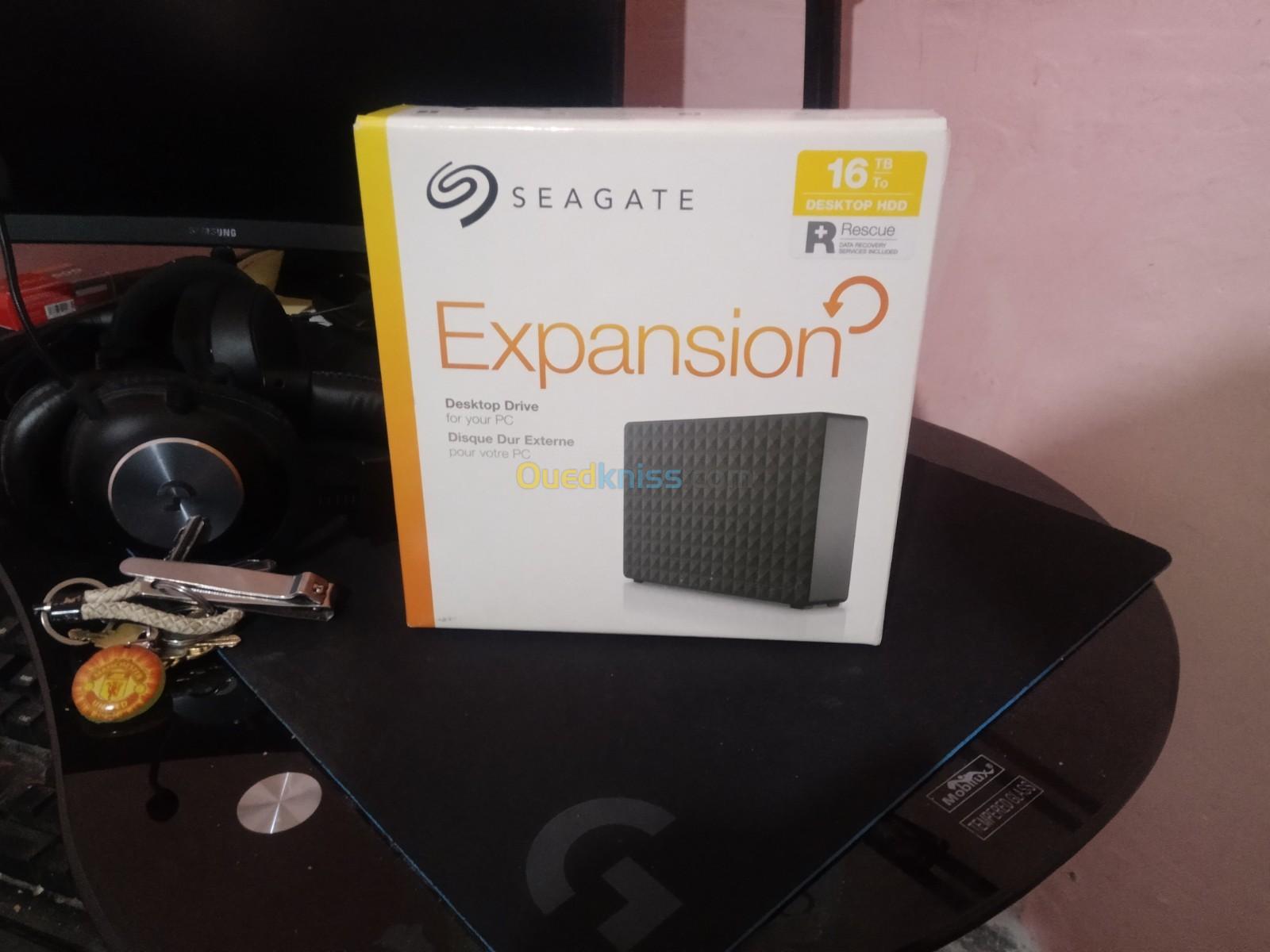 Seagate Expansion Desktop, 14 To, Disque Dur Externe HDD, 3.5