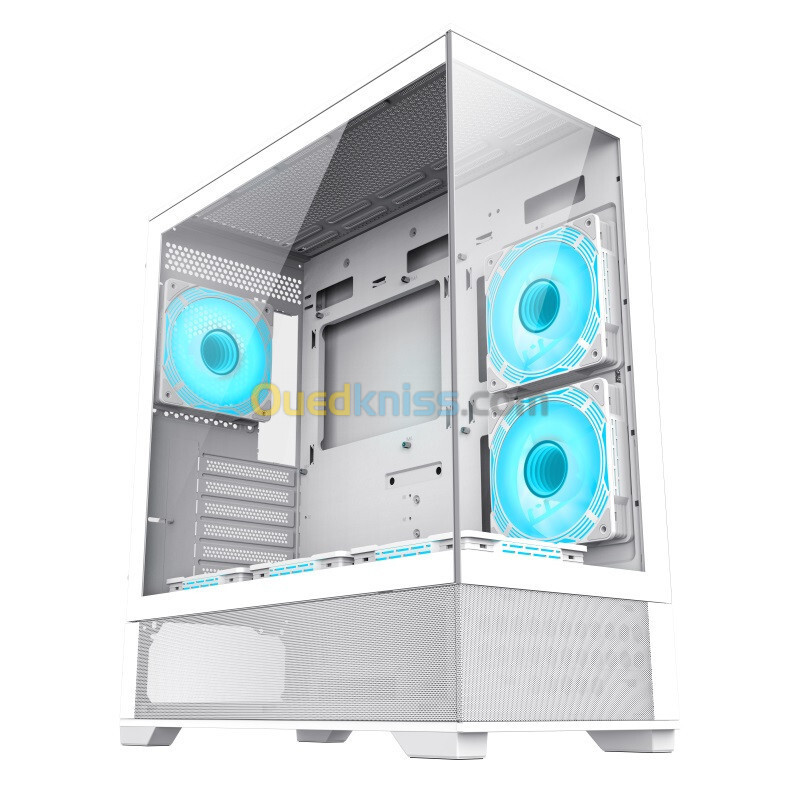 BOITIER GAMEMAX Vista (SANS VENTILATEUR) - BLANC