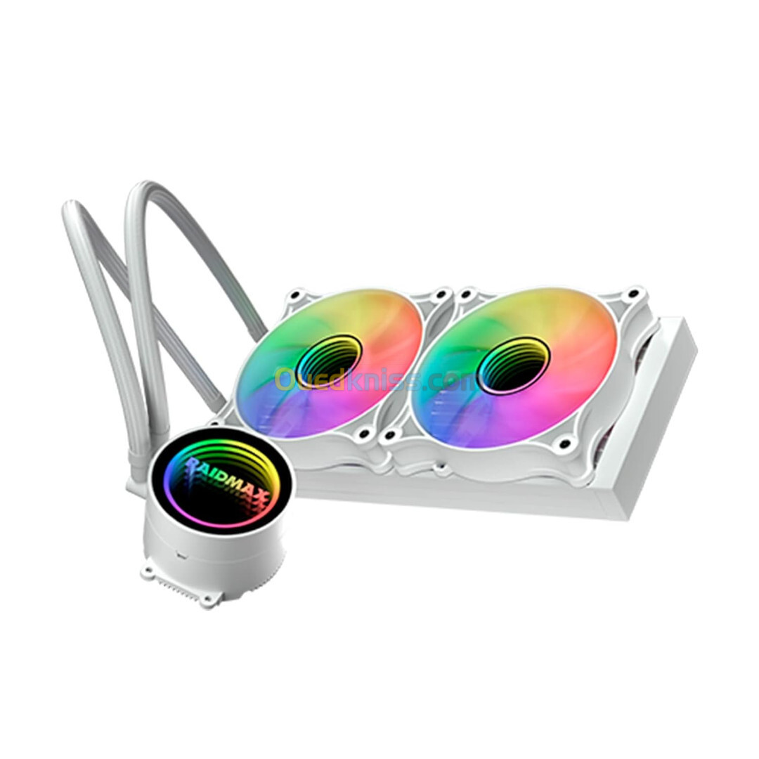 RAIDMAX LS240 ARGB WATERCOOLING - Blanc