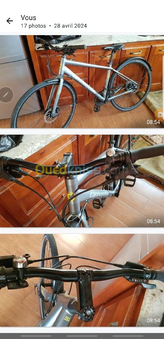 Vélo VTT cannondale quick schwalbe marathon plu siso 4210 five caad