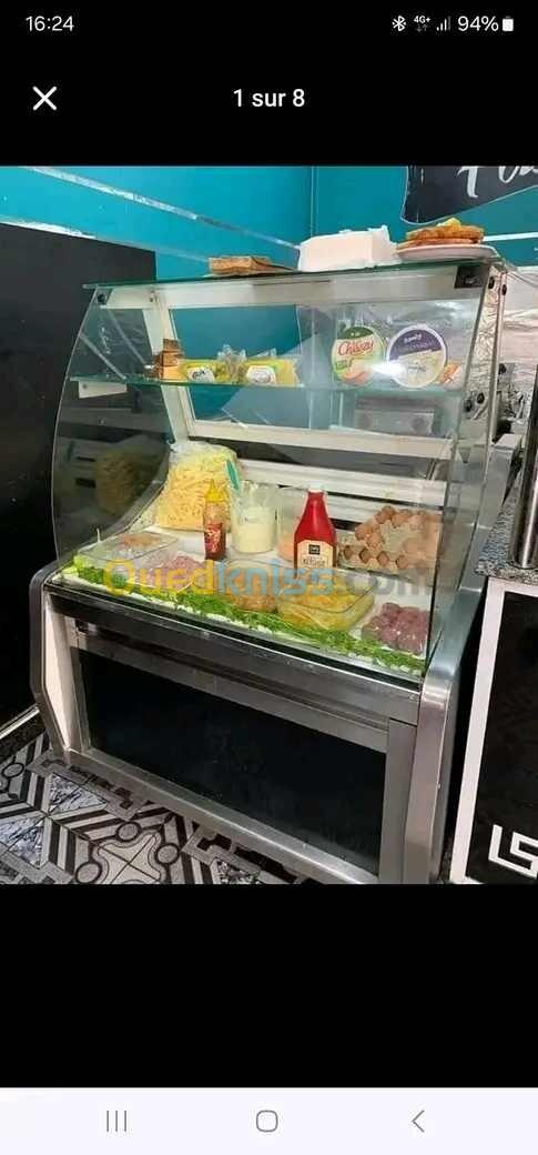 ماتريال فاست فود . matériel fastfood