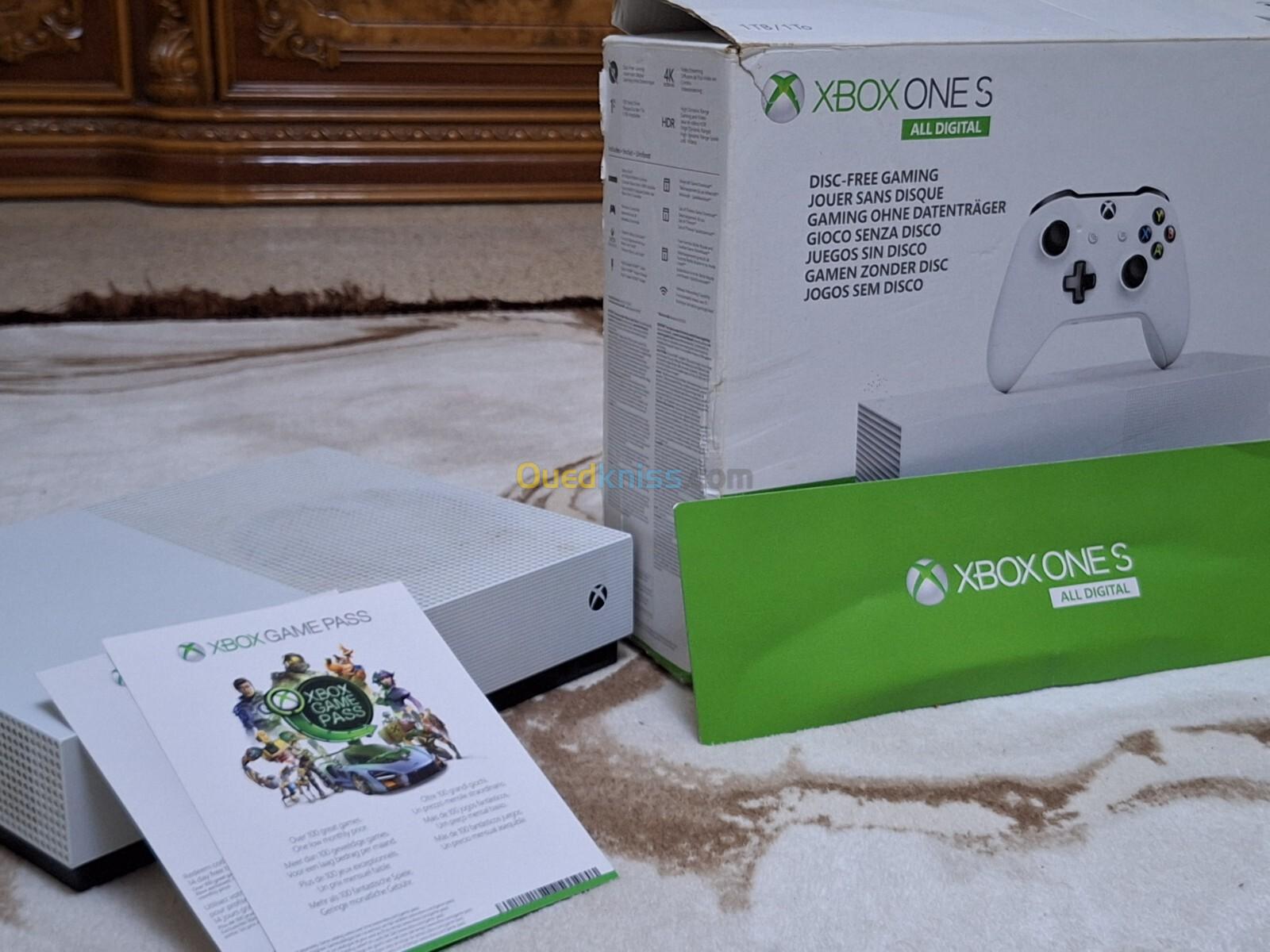 Xbox one s degital 1TB + Game pass