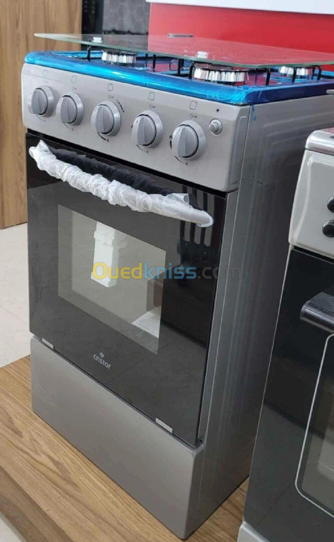 Cuisinière cristor 50cm inox Gris