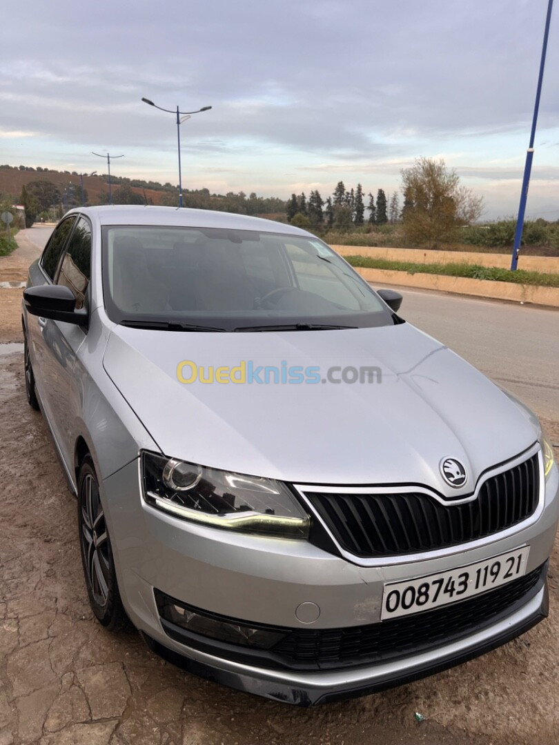 Skoda Rapid 2019 Monte carlo