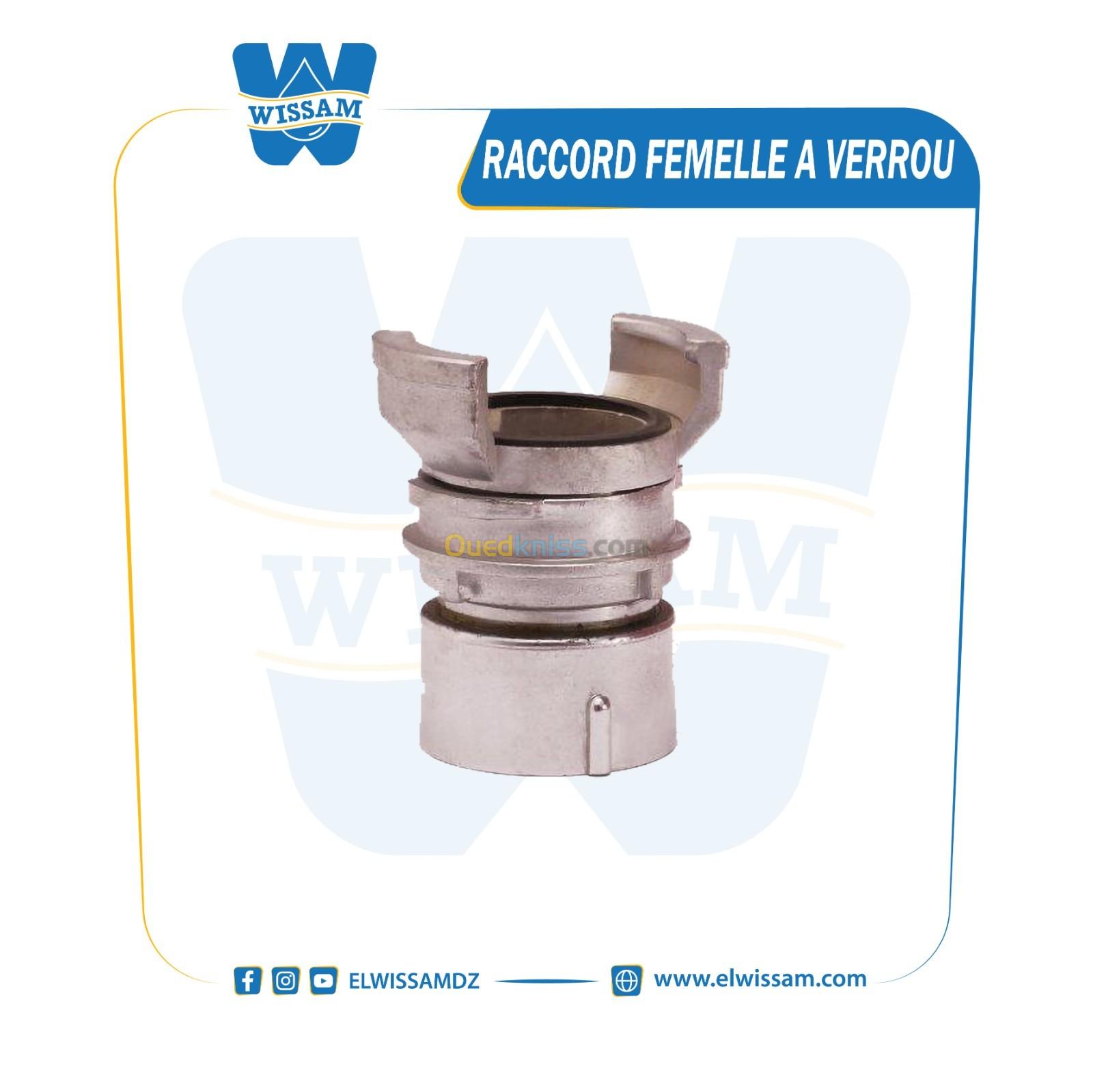 RACCORD INCENDIE CANAL ALUMINIUM