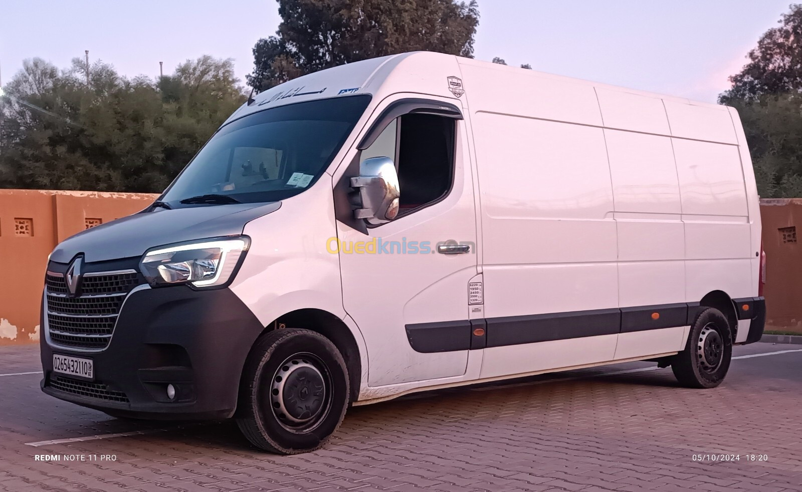 Renault Master 2021 Châssis Long