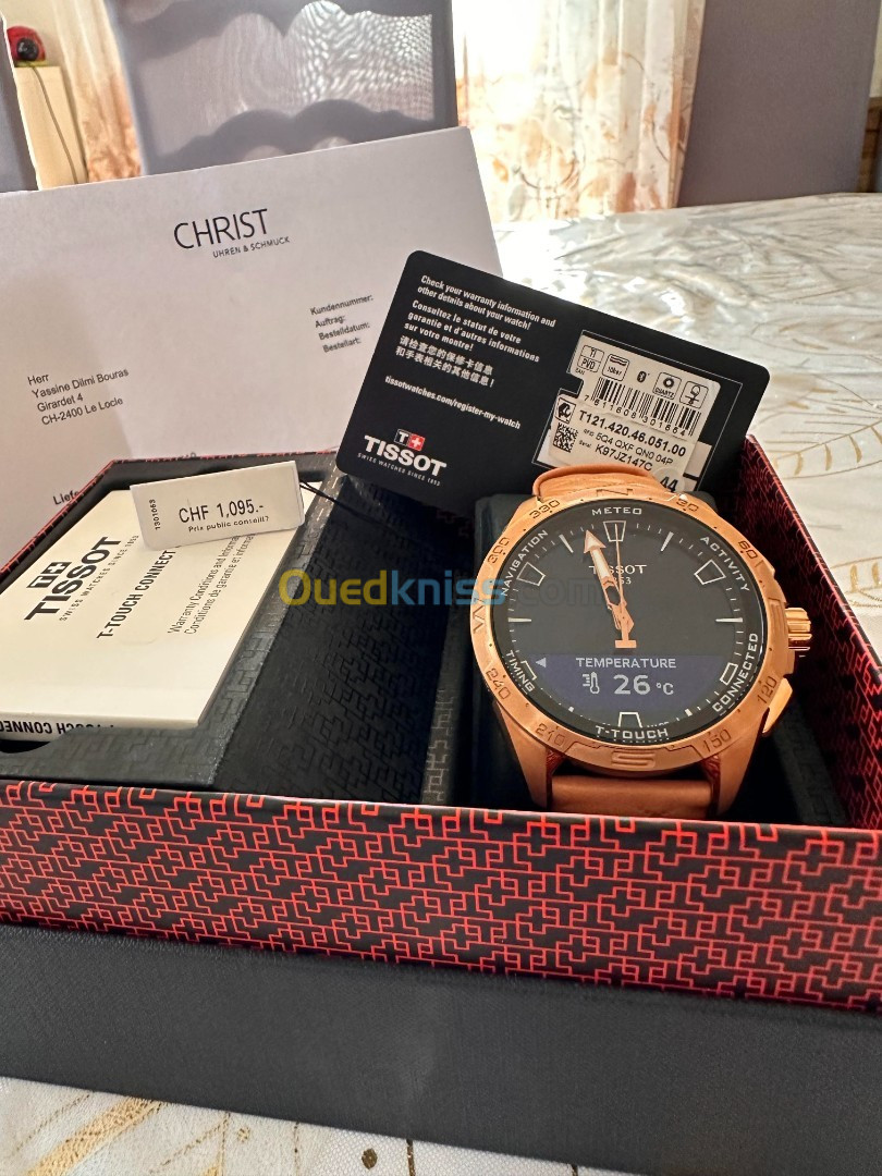 Montre tissot t-touch connect solar