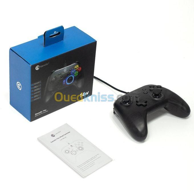Manette Gamepad Filaire USB Gamesir T4W RGB Pour PC ANDROID